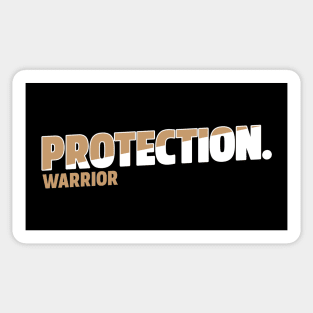 Protection Warrior Sticker